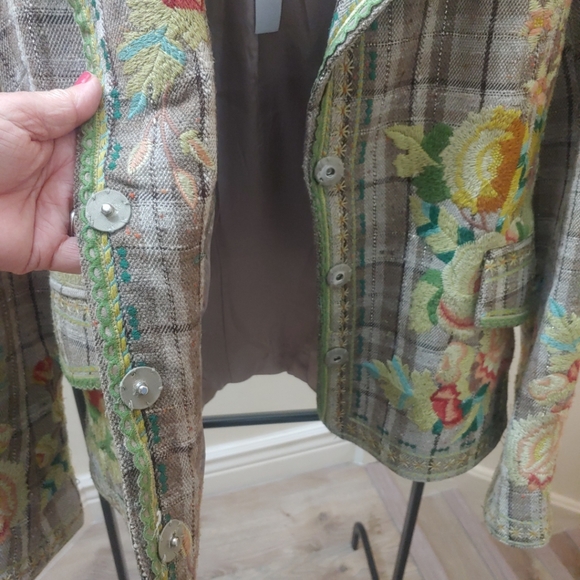 BYIA CollectorJOHNNY WAS Jacket. SZ Small. EUC. - Picture 4 of 11